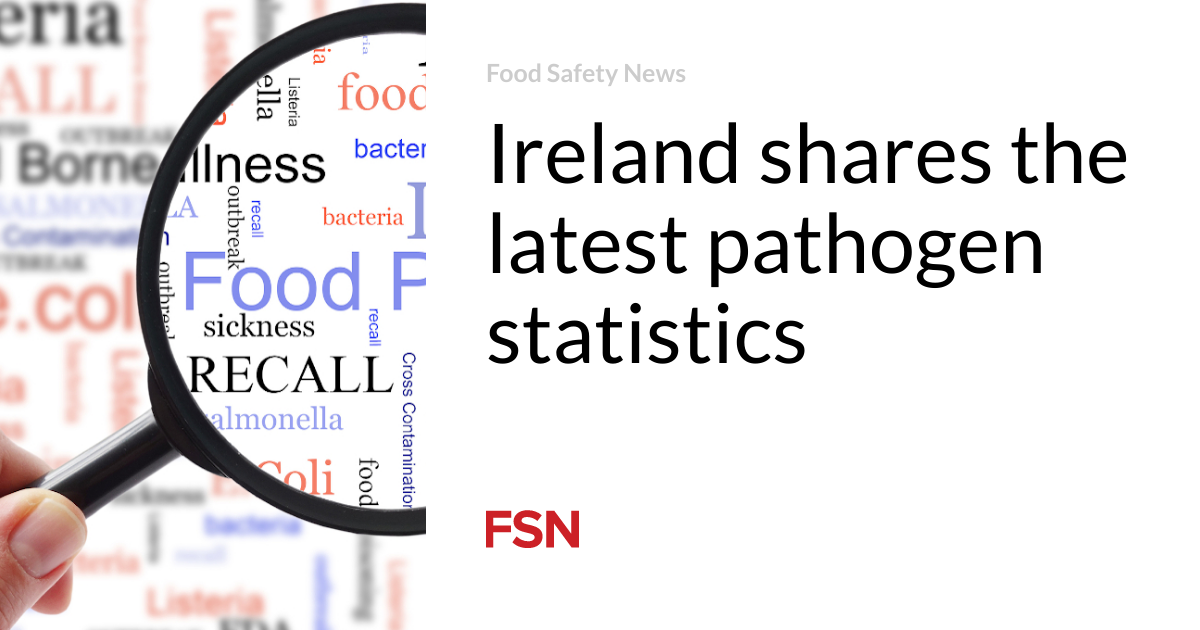 Eire shares the latest pathogen statistics