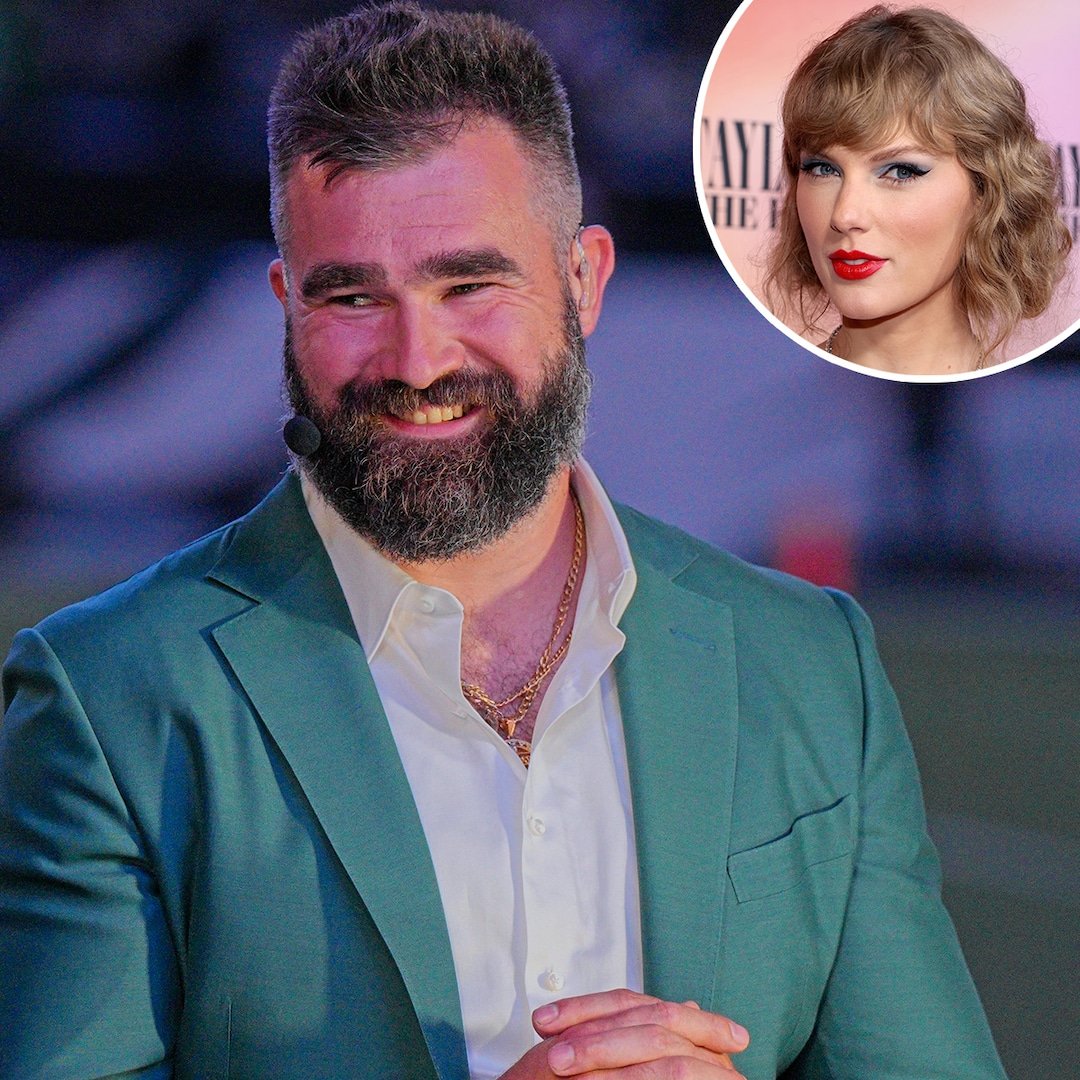 Jason Kelce Reacts to Taylor Swift Arrival at Travis Kelce’s NFL Sport