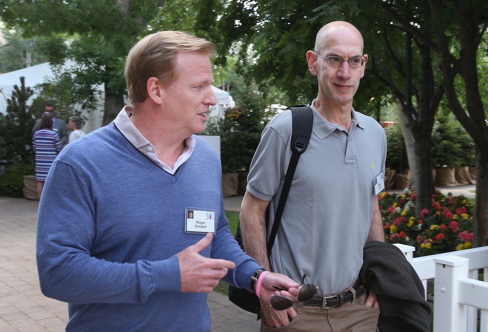 Adam Silver, Roger Goodell