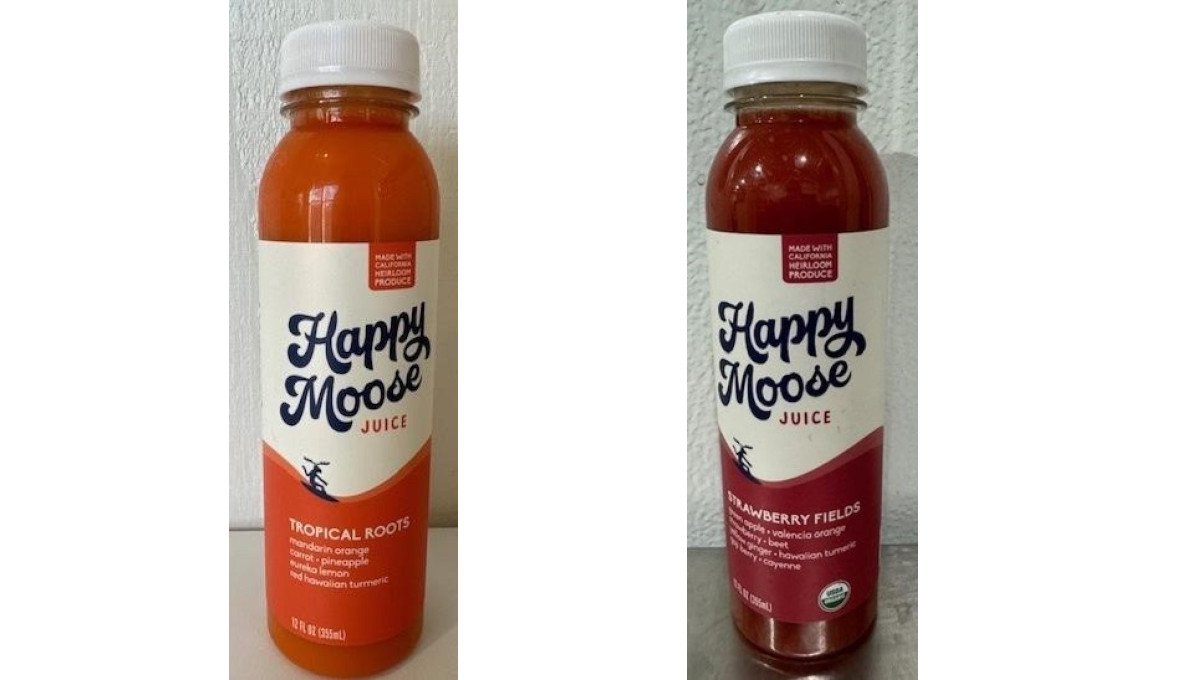 recalled Happy Moose juice